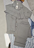 京舒棉京东自有品牌棉·嘟嘟棉新款磨毛男长袖睡衣家居服 灰色 3XL 实拍图