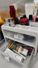 京东物流 化妆品收纳盒梳妆台置物架桌面高级感整理抽屉柜 中号3层（2层抽屉+1层顶部置物架） 【新人专享】 透明白 实拍图