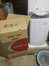 先科（SAST）【五万好评】脱水机甩干机家用单甩不锈钢甩桶甩干桶脱水桶小型干衣机单脱水衣服烘干机烘衣机婴儿 12KG【不锈钢加厚+真材实料+快速甩干】 实拍图