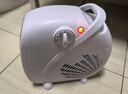 奥克斯（AUX）暖风机取暖器办公室电暖气家用节能台式电暖器热风机200A2 白色-单温控 实拍图