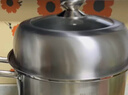 美厨（MAXCOOK）蒸锅 304不锈钢30CM三层蒸锅 加厚复底汤锅 燃气电磁炉通用 实拍图