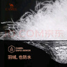 骆驼（CAMEL）户外极寒派克工装毛领情侣款羽绒服保暖加厚中长款外套 实拍图