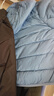 迷你巴拉【防水透湿】男女童保暖连帽三防保暖儿童羽绒外套2025年秋冬新款 冰蓝80935 【白鸭绒-1000+洁净度】 110 【充绒量40.9g】 实拍图