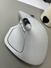 罗技（Logitech）大师系列 MX Master 4 高性能无线蓝牙鼠标  办公鼠标 静音鼠标  升级款 浅灰 带无线接收器 实拍图