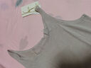 红豆背心女无痕修身内搭吊带莫代尔百搭简约圆领打底衫 杏肤色165 实拍图