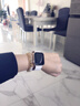 Apple/苹果 Watch SE 智能手表GPS+蜂窝款44毫米星光色铝金属表壳星光色运动型表带S/M MXJ13CH/B 实拍图