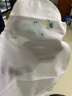 全棉时代婴儿隔汗巾纱布吸汗儿童幼儿园宝宝纯棉垫背巾小猫小鹿小鸟3条/袋 实拍图
