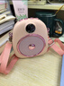 索爱（soaiy）655无线磁吸领夹小蜜蜂扩音器教师专用蓝牙音箱音响防啸叫TF卡喇叭磁吸麦克风导游户外便携式 粉 实拍图