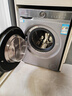 海尔（Haier）初色 全自动滚筒洗烘一体 洗衣机带烘干一体 10KG 超薄 家电国家补贴京东自营 XQG100-H25JS 实拍图