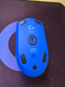 罗技（G）G304 LIGHTSPEED无线鼠标 游戏鼠标 轻质便携 鼠标宏 绝地求生FPS英雄联盟吃鸡 生日礼物 蓝色 实拍图