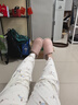 利达妮（TZLDN）室内棉拖鞋女款防滑秋冬季棉居家女士家居情侣毛布拖鞋 粉色38-39 实拍图