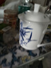 陶相惠 陶相惠景德镇陶瓷茶杯带盖骨瓷水杯喝茶杯青花瓷器办公杯子499ml 青花竹报平安 实拍图