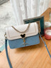 爱情海牛皮包包女包斜挎包品牌单肩包小方包生日元旦礼物送女生女友 实拍图