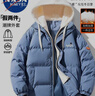 NASA MARVEL棉服男棉衣冬季连帽外套加厚保暖面包服运动百搭情侣装棉袄子 实拍图