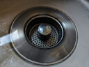 德尔【28年品牌】厨房水槽过滤网洗菜盆304不锈钢洗碗池下水器弹跳芯 实拍图
