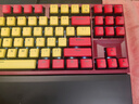 黑峡谷（Hyeku）X3 87键有线/无线双模电竞机械游戏键盘办公PBT键帽凯华BOX新轴附卡扣腕托 龙舌兰日出 玫瑰红轴 实拍图