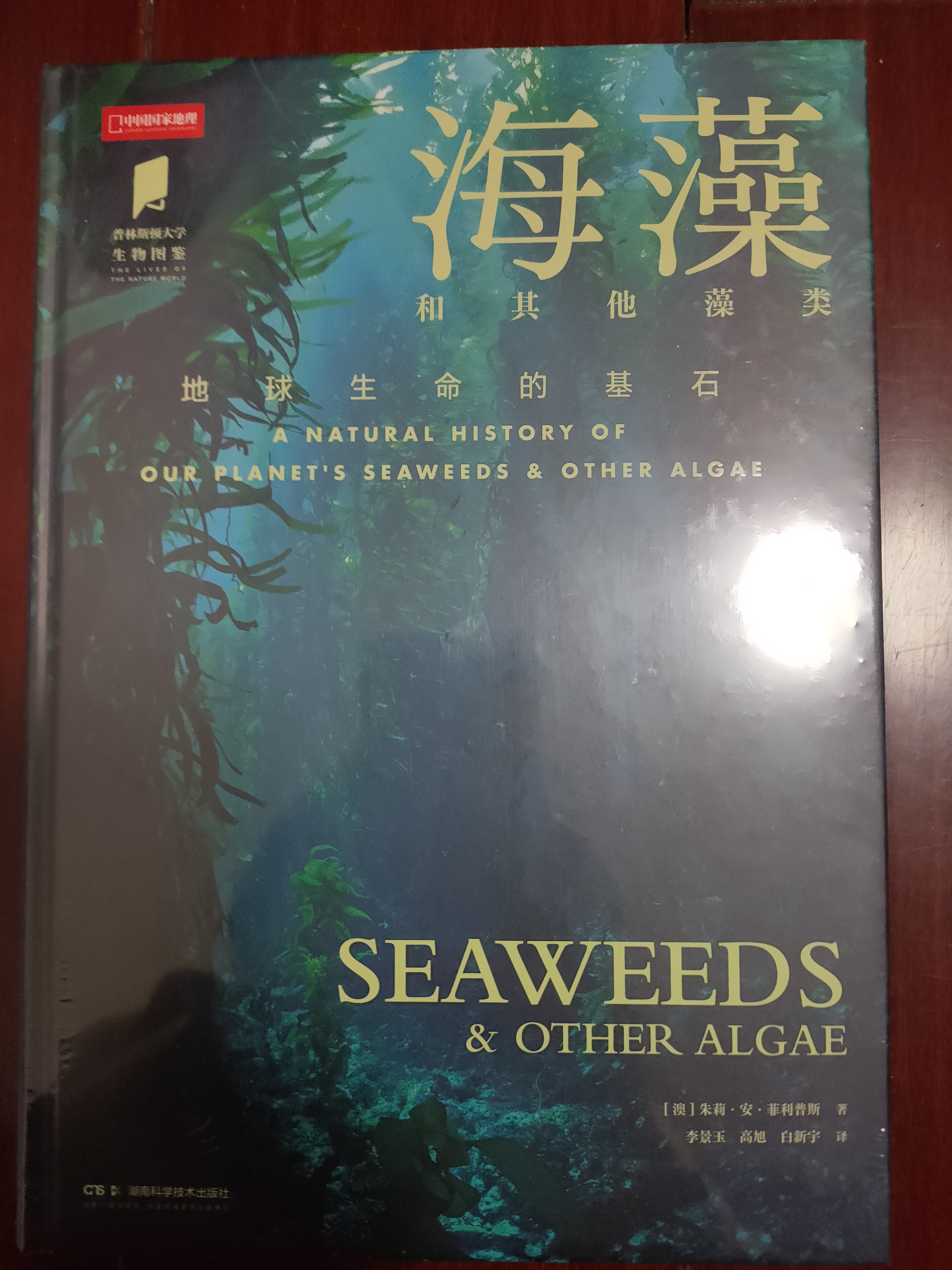 【赠硅藻群洗碗布】海藻：地球生命的基石（自然界的自然史 海洋生物 微生物 水下植物  普林斯顿大学 威科普图鉴 中国国家地理 科普畅销书籍 精装版） 实拍图