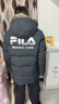 FILA 斐乐官方情侣羽绒服2025年冬时尚休闲连帽上衣男女同款保暖外套 实拍图