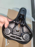 洛克兄弟（ROCKBROS） 自行车坐垫套硅胶加厚加宽座垫山地车座套骑行装备配件 黑色大号(28*17 大多数合适) 实拍图