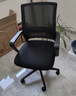 得力（deli）4901S 人体工学电脑转椅/靠背办公椅/职工椅 黑色网布 升降可控 实拍图