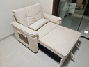 京东京造2025年新款沙发床一体两用防污抗菌耐造猫抓布单人小户型沙发1.2m 实拍图