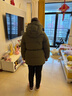 君羽反季羽绒服女中长款800高蓬白鹅绒连帽时尚加厚保暖鹅绒服女外套 黛绿 | 800蓬白鹅绒 S （推荐100斤以下） 实拍图