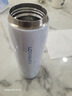 乐扣乐扣（LOCK&LOCK）不锈钢情侣学生保温杯菲特旋转盖轻量杯450ml白蓝 LHC4131WB 实拍图