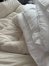 富安娜 舒暖 纤维被子冬季被芯 双人冬厚被 约6.3斤 203*229cm 白色 实拍图
