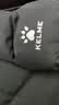 卡尔美（KELME）长款运动棉服男冬季连帽过膝保暖生活训练外套风衣 黑色 3XL  实拍图