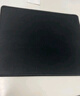 灵蛇（LINGSHE）鼠标垫 260*210*3mm 量贩式企业办公电脑桌垫小号 精密包边防滑可水洗 3个装  P01黑色 实拍图