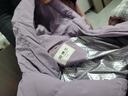 坦博尔羽绒服女短款秋冬连帽宽松保暖女士外套厚TD236356 芝袊紫 180  实拍图