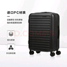 新秀丽（Samsonite）行李箱20英寸拉杆箱欧洲设计条纹旅行箱包密码登机箱黑色KF1 实拍图