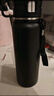 慕馨（moosen）保温杯男士大容量316不锈钢茶水分离泡茶水杯子车载壶定制刻字 抗菌款1500ml钢本色-杯套杯刷 实拍图