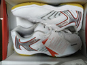 川崎（KAWASAKI）羽毛球鞋防滑耐磨男女同款运动训练鞋003 白色 41 实拍图