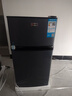志高（CHIGO）小冰箱迷你小型家用冷藏冷冻两用宿舍出租房用双门办公室电冰箱节能省电 【一级能效】76L灰色【三天约一度电】 实拍图