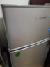 华宝小冰箱小型家用出租房用冷藏冷冻两用一级能效节能省电迷你宿舍寝室办公室二门电冰箱 【一级能效】58L银色【三天不到一度电】 实拍图
