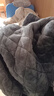 安颜睡衣男冬季加厚爸爸中老年棉袄三层夹棉法兰绒保暖加绒家居服套装 8813灰马【长毛绒】 3XL 一160斤-190斤 三层加厚 实拍图