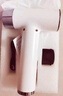 物克充电式无线吹风机学生宿舍专用电吹风不插电美术联考usb锂电池吹热风大功率 顶配白/27000毫安续航+100档暴风+10万转 实拍图