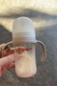 贝亲（Pigeon）自然离乳 PPSU重力球吸管双把手奶瓶 240mL  6月+ AA252 实拍图