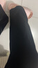 SIINSIIN【专享】阔腿裤女2024加绒裤子垂感休闲简约直筒裤黑色高腰收腹裤 【暖皮常规款】显瘦黑 加绒 （款式随机发货） XL 【140-160斤】 实拍图