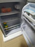 奥克斯小冰箱家用小型迷你冷藏冷冻两用出租房宿舍用节能省电寝室办公室电冰箱 【升级净化去味】42A156DW银【节能省电】 实拍图