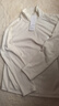 优衣库女装HEATTECH弹力摇粒绒半拉链套头衫/打底衫479693 01 乳白色 XL /165/92A 实拍图