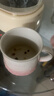 品喻（PINYU）杯子陶瓷马克杯咖啡杯高颜值带盖勺创意水杯茶杯男女家居馆浅粉色 实拍图