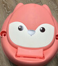 世纪宝贝（babyhood）儿童小马桶坐便器 加大防滑婴儿尿盆男女宝宝PU软坐垫 小狐狸款 实拍图