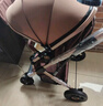 ANGI BABY婴儿推车可坐可躺婴儿车轻便折叠新生儿减震高景观双向儿童手推车 顶配香槟金【一键收车+PU橡胶轮] 实拍图