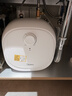 美的（Midea）【8年质保】电热水器小厨宝6.6L出水36L一级能效洗碗洗菜热水器厨房热水宝国家补贴F6.6-20CB(ES) 实拍图