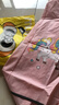 牧萌儿童雨衣带书包位男童女童女孩加长全身学生雨披 粉独角兽 2XL 实拍图