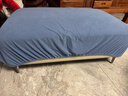艾薇沙发套罩全包沙发垫坐垫套四季防滑椅套双人55-89/125-155西湖蓝 实拍图