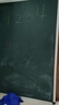 得力60*45cm粉笔书写黑板 镀锌背板绿板 磁性可吸附办公教学小白板悬挂式写字板黑板教师学教室33681 实拍图
