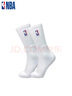 NBA篮球袜男高筒休闲运动长袜铜离子抗菌纱线秋冬加厚毛巾底棉袜3双 实拍图